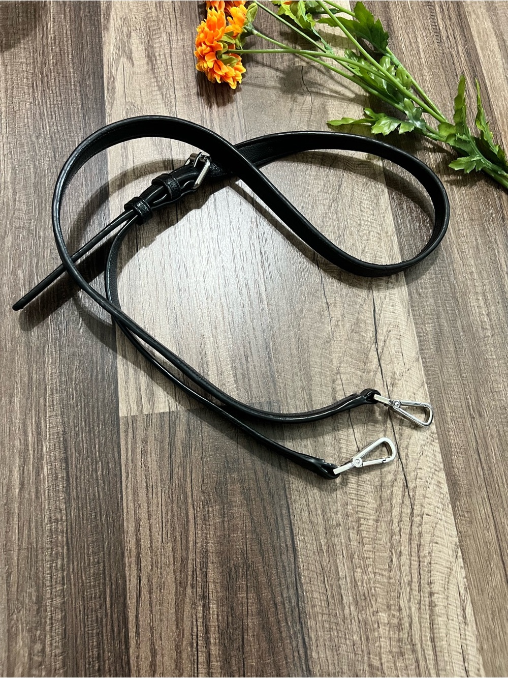Calvin Klein Crossbody Strap with Silver hardware - Replacement bag strap